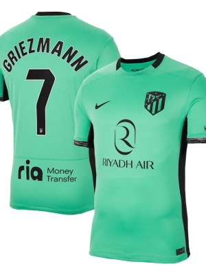 GRIEZMANN #7 Atletico Madrid Third Away Soccer Jersey 2023/24