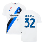 DIMARCO #32 Inter Milan Away Soccer Jersey 2023/24