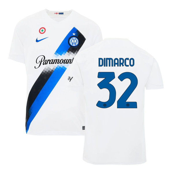 DIMARCO #32 Inter Milan Away Soccer Jersey 2023/24