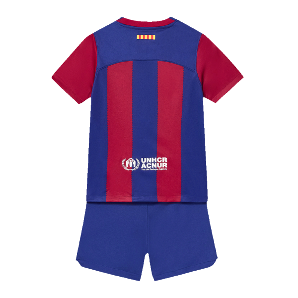 Barcelona Home Kids Jerseys Kit 2023/24