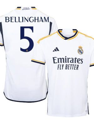 BELLINGHAM #5 Real Madrid Home Jersey 2023/24