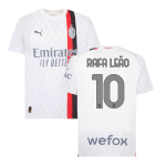 RAFA LE?O #10 AC Milan Away Soccer Jersey 2023/24