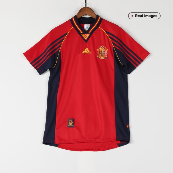 Vintage Soccer Jersey Spain Home 1998