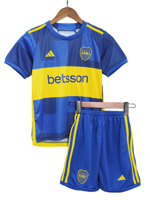 Boca Juniors Home Kids Soccer Jerseys Kit 2023/24