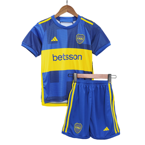 Boca Juniors Home Kids Soccer Jerseys Kit 2023/24