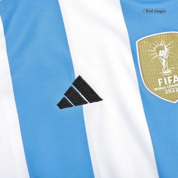 Argentina Home Kids Jerseys Kit 2022 - Three Stars