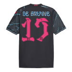 DE BRUYNE #17 Manchester City Japanese Tour Printing Third Away Jersey 2023/24