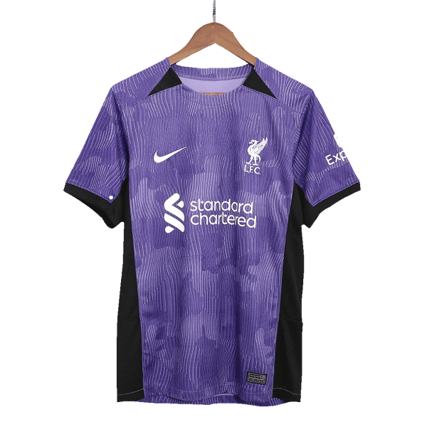 M.SALAH #11 Liverpool Third Away Soccer Jersey 2023/24