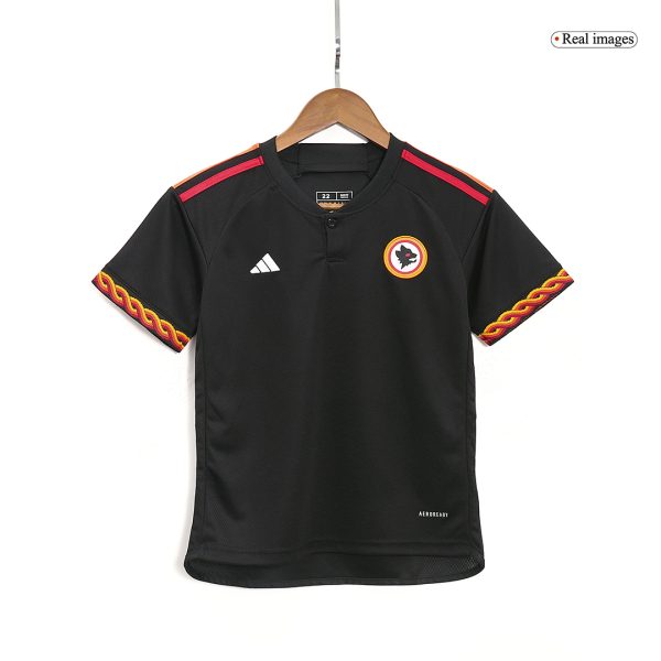 Roma Third Away Kids Soccer Jerseys Kit 2023/24