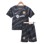 Barcelona Goalkeeper Kids Jerseys Kit 2023/24