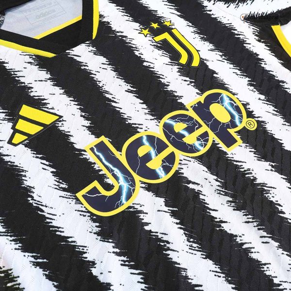 POGBA #10 Juventus Home Authentic Soccer Jersey 2023/24