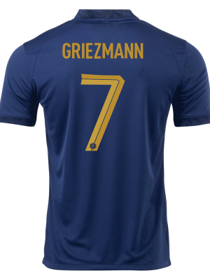 GRIEZMANN #7 France Home Jersey World Cup 2022