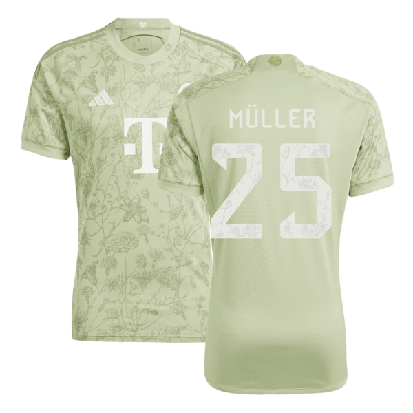 M?LLER #25 Bayern Munich Soccer Jersey 2023/24