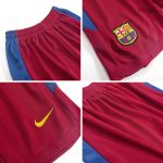 Vintage Barcelona Home Kids Soccer Jerseys Kit 2010/11