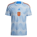 Spain Away Authentic Jersey World Cup 2022