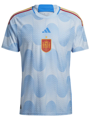 Spain Away Authentic Jersey World Cup 2022