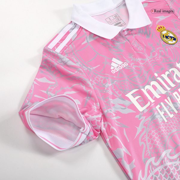 Real Madrid x Chinese Dragon Soccer Jersey 2023/24 （pink）