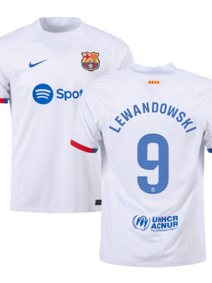 LEWANDOWSKI #9 Barcelona Away Jersey 2023/24