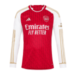 Arsenal Home Long Sleeve Soccer Jersey 2023/24