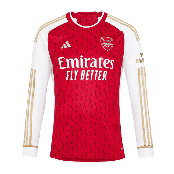 Arsenal Home Long Sleeve Soccer Jersey 2023/24