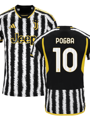 POGBA #10 Juventus Home Soccer Jersey 2023/24