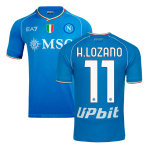 H.LOZANO #11 Napoli Home Authentic Soccer Jersey 2023/24