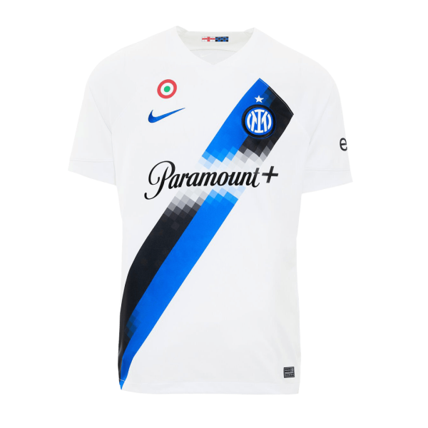 DUMFRIES #2 Inter Milan Away Soccer Jersey 2023/24