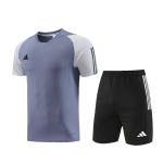 Customize Team Jersey Kit(Shirt+Short) Gray