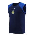 Al Nassr Pre-Match Sleeveless Top 2023/24 Blue&Black