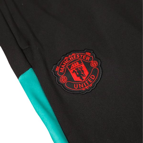 Manchester United 1/4 Zip Tracksuit 2023/24 Black