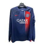 PSG Home Long Sleeve Soccer Jersey 2023/24