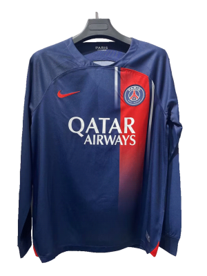 PSG Home Long Sleeve Soccer Jersey 2023/24