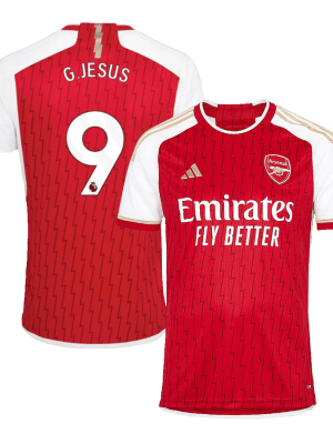 G.JESUS #9 Arsenal Home Jersey 2023/24