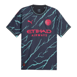 DE BRUYNE #17 Manchester City Third Away Authentic Soccer Jersey 2023/24