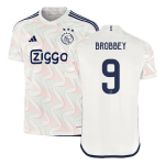 BROBBEY #9 Ajax Away Soccer Jersey 2023/24