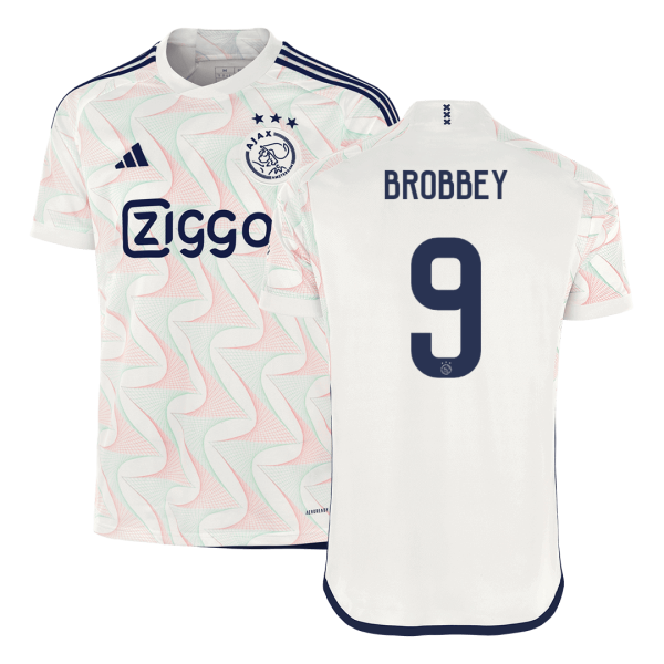 BROBBEY #9 Ajax Away Soccer Jersey 2023/24