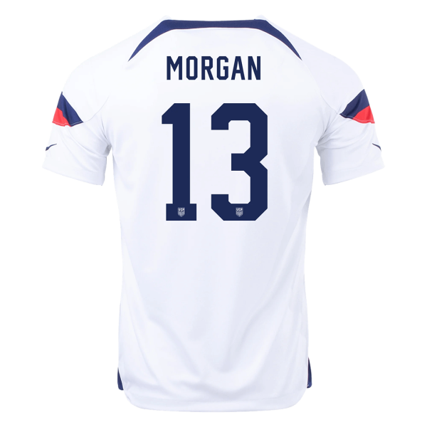 MORGAN #13 USA Home Jersey World Cup 2022