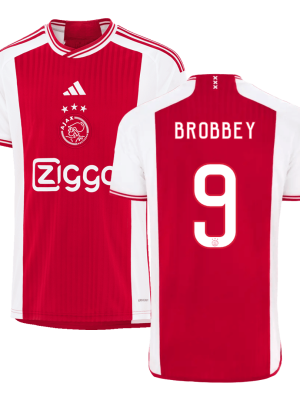 BROBBEY #9 Ajax Home Soccer Jersey 2023/24