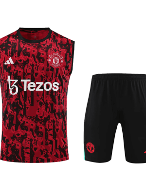 Manchester United Jerseys Sleeveless Training Kit 2023/24