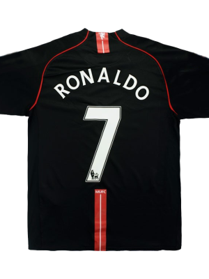 Vintage Soccer Jersey RONALDO #7 Manchester United Away 2007/08