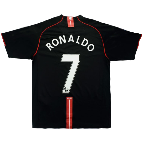 Vintage Soccer Jersey RONALDO #7 Manchester United Away 2007/08