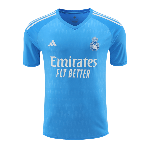 Real Madrid Goalkeeper Soccer Jersey 2023/24 Blue