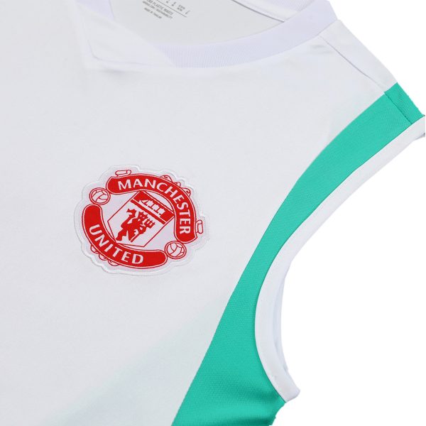 Manchester United Pre-Match Sleeveless Top 2023/24 White