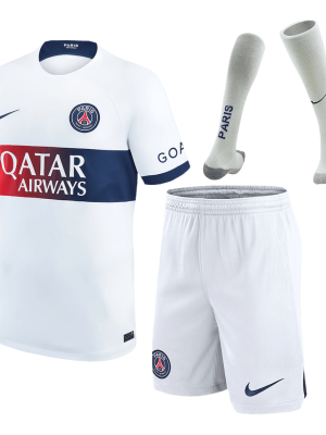 PSG Away Jerseys Full Kit 2023/24