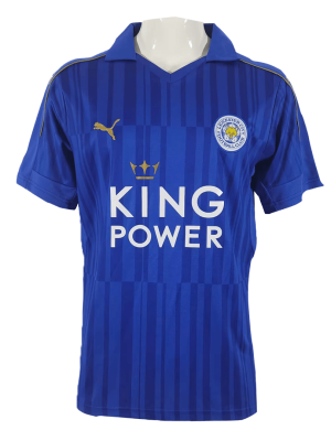 Vintage Soccer Jersey Leicester City Home 2016/17