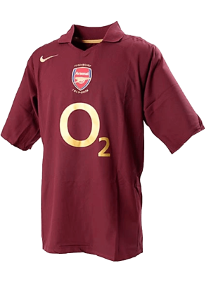 Vintage Soccer Jersey Arsenal Home 2005/06