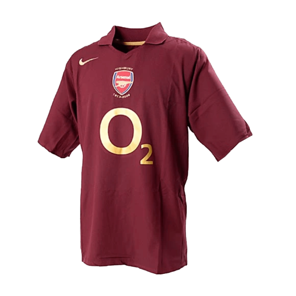 Vintage Soccer Jersey Arsenal Home 2005/06