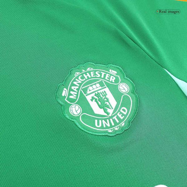 Manchester United Pre-Match Soccer Jersey 2023/24 Green