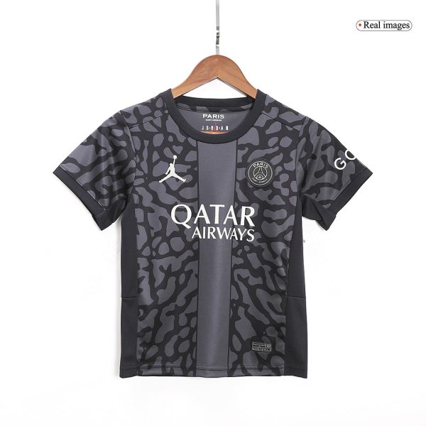 PSG Third Away Kids Soccer Jerseys Kit 2023/24