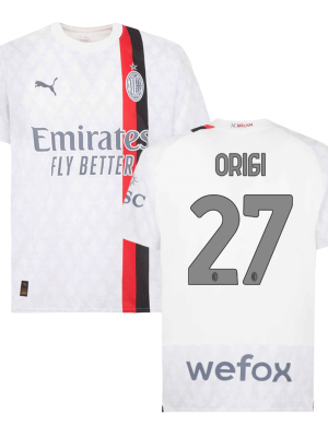 ORIGI #27 AC Milan Away Soccer Jersey 2023/24